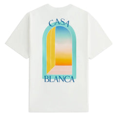 Casablanca White Cotton T-Shirt