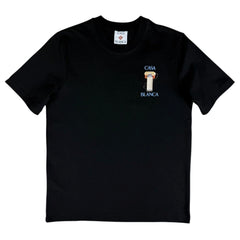 Casablanca Black Cotton T-Shirt