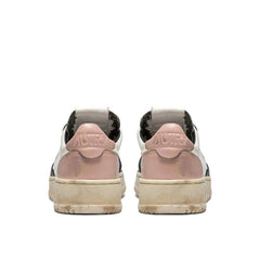 Autry White Leather Low Top Sneakers