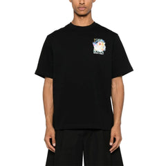 Casablanca Black Cotton T-Shirt