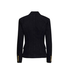 Balmain Black Cotton Blazer