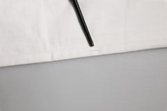 Domenico Tagliente White Tapered Dress Formal Trouser Pants