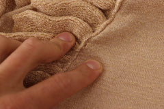 Aniye By Gold Ruffles Long Sleeves Viscose Cardigan Top