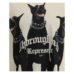 Represent Beige Cotton T-Shirt