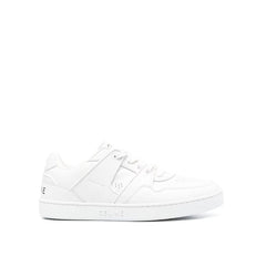Celine White Calfskin Low Top Sneakers