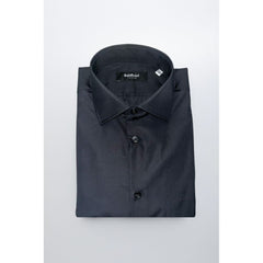 Baldinini Trend Black Cotton Men Shirt