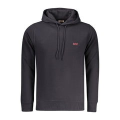 Rifle Blue Cotton Men's Hoodie