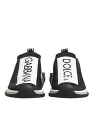 Dolce & Gabbana Black Slip On Sorrento Men Sneakers Shoes