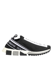 Dolce & Gabbana Black Slip On Sorrento Men Sneakers Shoes