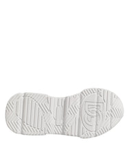 Dolce & Gabbana White Leather Daymaster Low Top Sneakers Shoes