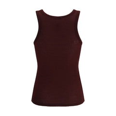 Forte_Forte Brown Fleece Wool Top