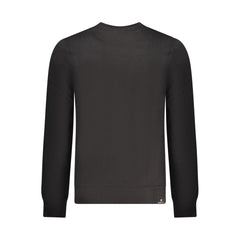 Accademia Militare Black Cotton Men Sweatshirt