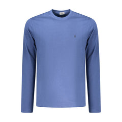 Coveri Moving Blue Cotton Men T-Shirt