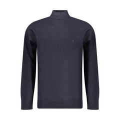 Coveri Moving Blue Nylon Men Sweater