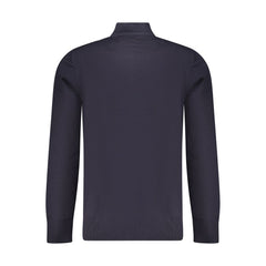 Coveri Moving Blue Nylon Men Sweater