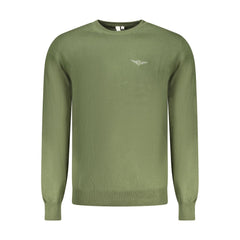 Accademia Militare Verde Cotton Men's Sweater