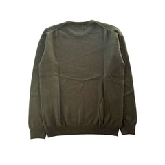 Baldinini Trend Green Cashmere Men Sweater