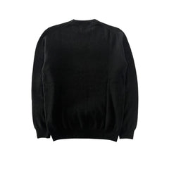 Baldinini Trend Black Cashmere Men Sweater