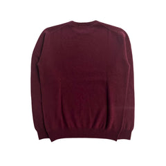 Baldinini Trend Red Cashmere Men Sweater