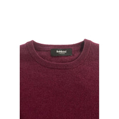 Baldinini Trend Red Cashmere Men Sweater