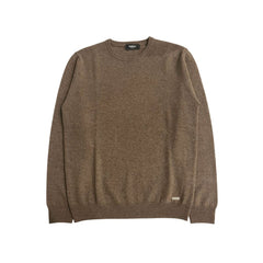 Baldinini Trend Brown Cashmere Men Sweater