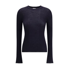 Cruna Blue Wool Sweatshirt