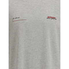 Represent Gray Cotton T-Shirt