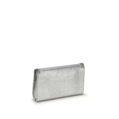 Stella McCartney Silver Polyester Shoulder Bag