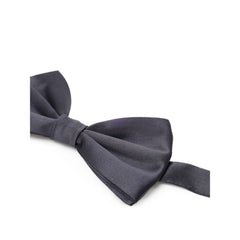 Dolce & Gabbana Gray Silk Bowtie