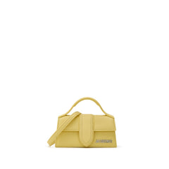 Jacquemus Yellow Leather Handbag