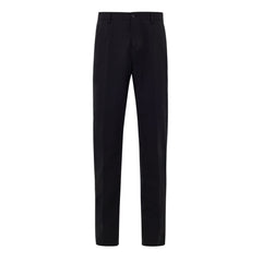 Dolce & Gabbana Black Wool Two-Piece Suit