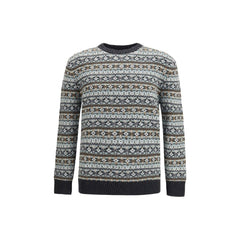Brooksfield Multicolor Wool Sweatshirt