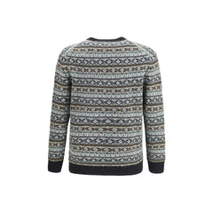 Brooksfield Multicolor Wool Sweatshirt