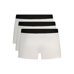 Bikkembergs White Cotton Men Boxer Short