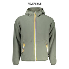K-WAY Verde Polyester Men's Reversible Jacket
