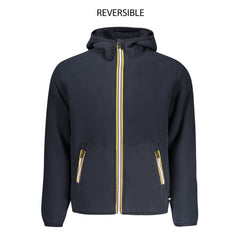 K-WAY Blu Polyester Men's Reversible Jacket