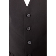 Selected Black Polyester Waistcoat