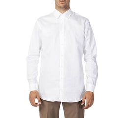 Selected White Cotton Dress Shirt