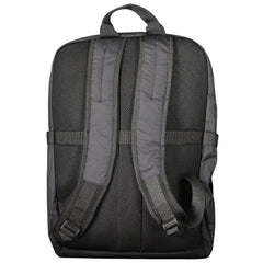 K-WAY Black Nylon Men Backpack