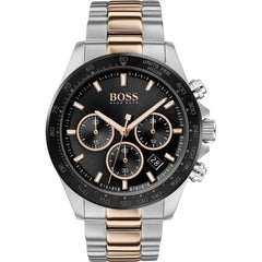 Hugo Boss Gray Stainless Steel Dress Watch