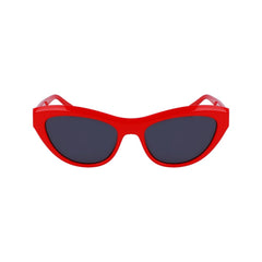 Ferragamo Red Acetate Sunglasses