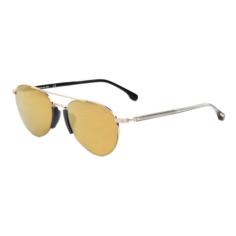 Lozza Gold Metal Sunglasses
