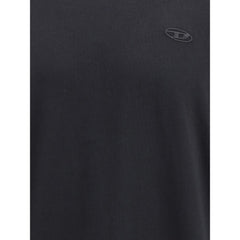 Diesel Black Cotton T-Shirt