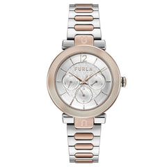 Furla Gray Stainless Steel Dress Watch
