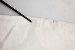 Daniele Alessandrini White Cotton Straight Chino Trouser Pants