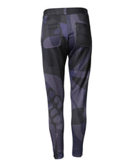 Alexander McQueen Multicolor Patterned Tapered Fit Men Pants