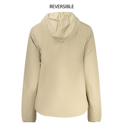 K-WAY Beige Nylon Women Jacket