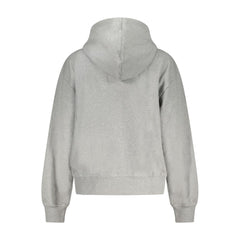 Calvin Klein Grigio Cotton Women's Hoodie