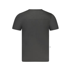 K-WAY Black Cotton Men T-Shirt