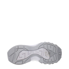 Versace White Fabric Chunky Sneakers